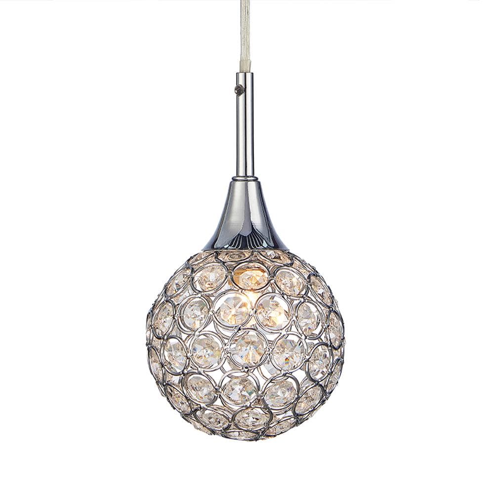 Fönsterlampa Cora Pendel Krom/Brilliant