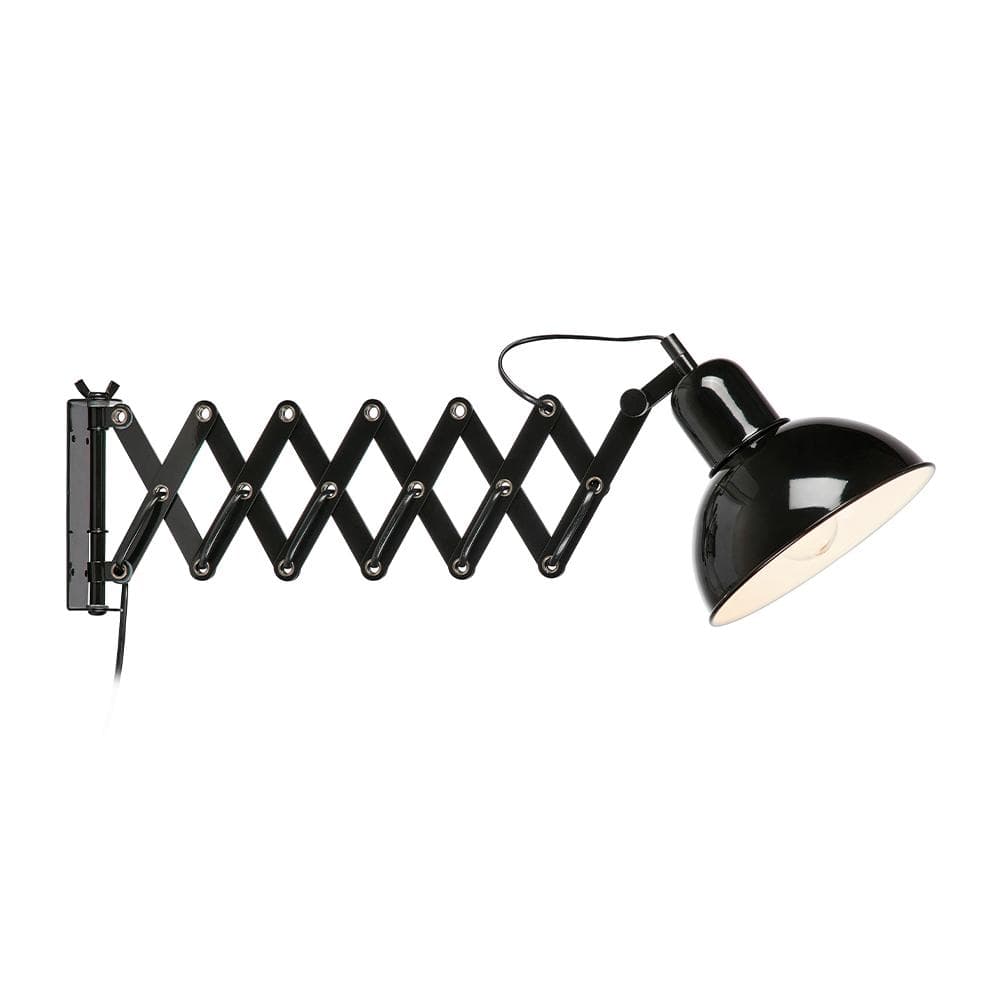 Vägglampa Riggs Svart