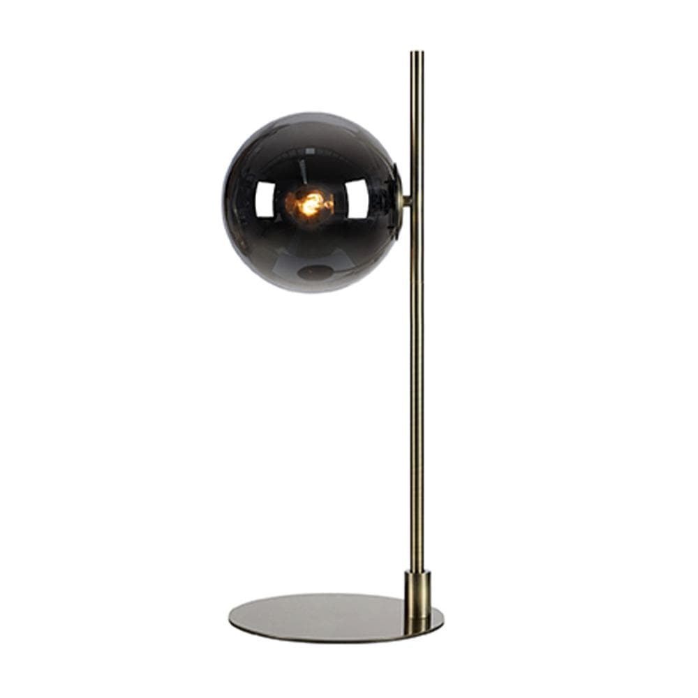 Bordslampa Dione Antik/Rökfärgad