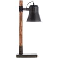 Miniatyrbild 8 av 11: BRILLIANT lampa Plow bordslampa svart stål / trä | 1x A60, E27, 10W, lämplig för normala lampor (ingår ej) | Skala A ++ till E | Med sladdbrytare