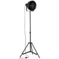 Miniatyrbild 5 av 11: BRILLIANT lampa Jesper golvlampa 39 cm rutnät svart | 1x A60, E27, 60W, lämplig för normala lampor (ingår ej) | Skala A ++ till E | Med fotomkopplare