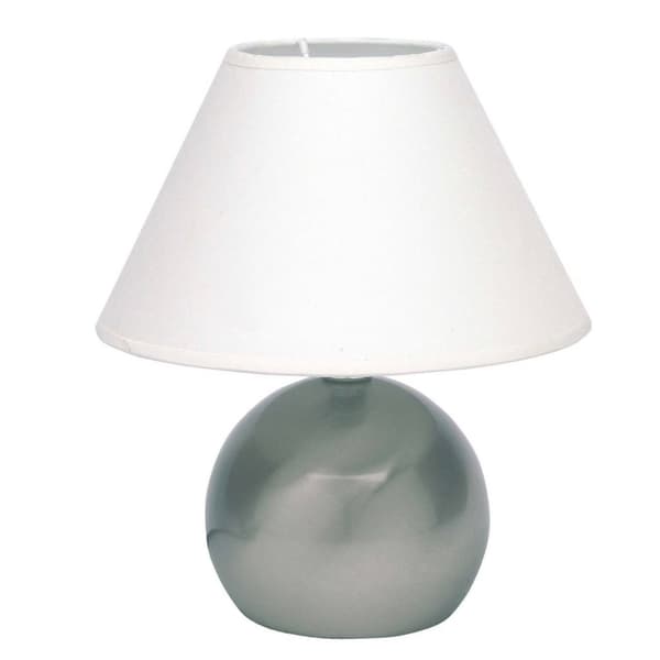 BRILLIANT lampa Tarifa bordslampa touch dimmer järn / vit | 1x C35, E14, 40W, lämplig för ljuslampor (ingår ej) | Skala A ++ till E | Med 3-stegs berö