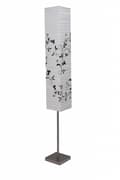 Miniatyrbillede 7 af 8: BRILLIANT lampe Nervøs standerlampe jern / hvid / grå gren | 2x C35, E14, 40W, egnet til pærer (medfølger ikke) | Skala A ++ til E | Med fotoswitch