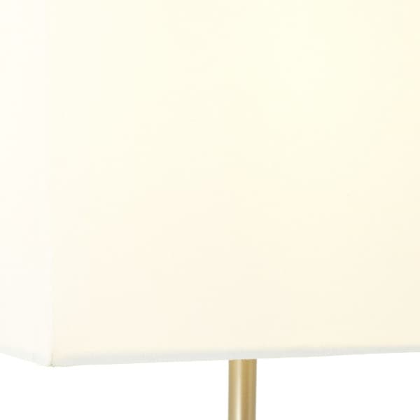 BRILLIANT lampa Aglae bordslampa beröringsbrytare vit | 1x D45, E14, 40W, lämplig för dropplampor (ingår inte) | Skala A ++ till E | Med på / av berör