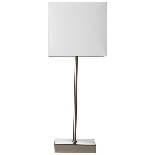 BRILLIANT lampa Aglae bordslampa beröringsbrytare vit | 1x D45, E14, 40W, lämplig för dropplampor (ingår inte) | Skala A ++ till E | Med på / av berör