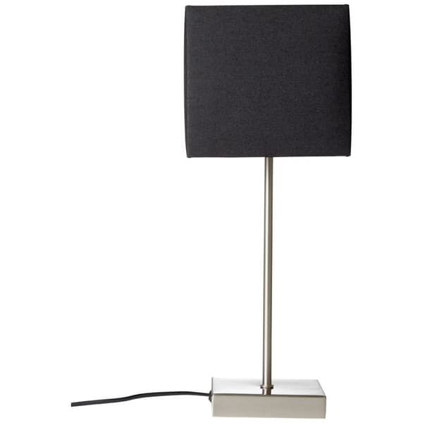 BRILLIANT lampa Aglae bordslampa beröringsomkopplare antracit | 1x D45, E14, 40W, lämplig för dropplampor (ingår inte) | Skala A ++ till E | Med på /