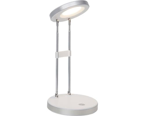 BRILLIANT lampe Venedig LED bordlampe hvid | 1x 3,3 W LED integreret, (220lm, 3000K) | Skala A ++ til E | Med afbryder
