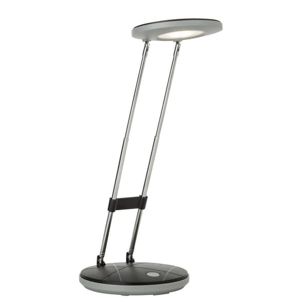 BRILLIANT lampe Venedig LED bordlampe sort | 1x 3,3 W LED integreret, (220lm, 3000K) | Skala A ++ til E | Med afbryder