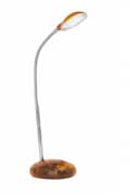 Miniatyrbillede 1 af 10: BRILLIANT lampe Timmi LED bordlampe gennemsigtig / orange | 1x 2W LED integreret, (100lm, 6000K) | Skala A ++ til E | Med trykafbryder på bunden