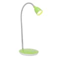 Miniatyrbillede 4 af 6: BRILLIANT lampe Anthony LED bordlampe jern/grøn | 1x 2,4W LED integreret, (200lm, 3000K) | Skala A ++ til E | Med trykafbryder på bunden