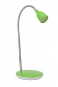 Miniatyrbillede 5 af 6: BRILLIANT lampe Anthony LED bordlampe jern/grøn | 1x 2,4W LED integreret, (200lm, 3000K) | Skala A ++ til E | Med trykafbryder på bunden