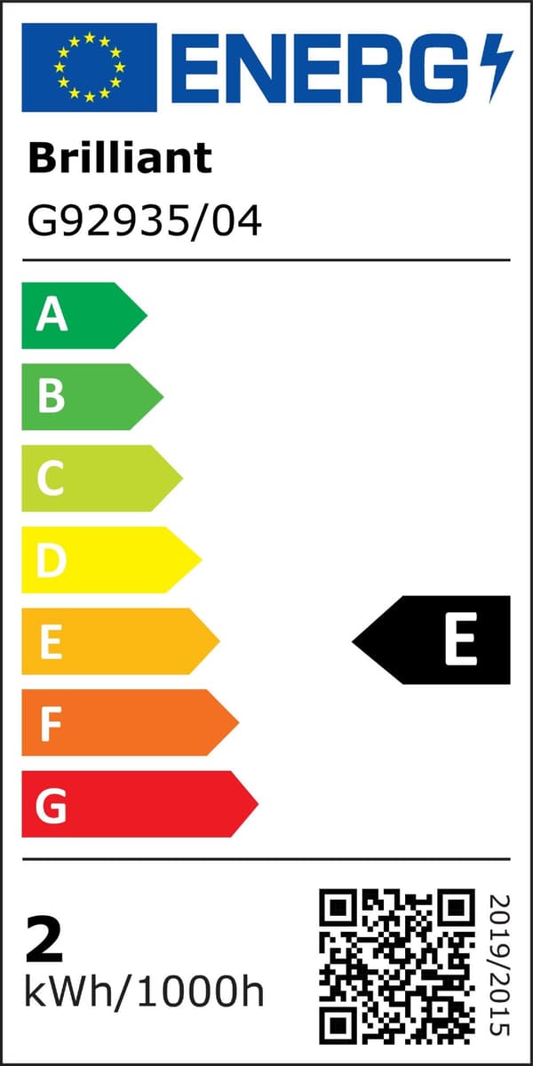 BRILLIANT lampe Anthony LED bordlampe jern/grøn | 1x 2,4W LED integreret, (200lm, 3000K) | Skala A ++ til E | Med trykafbryder på bunden