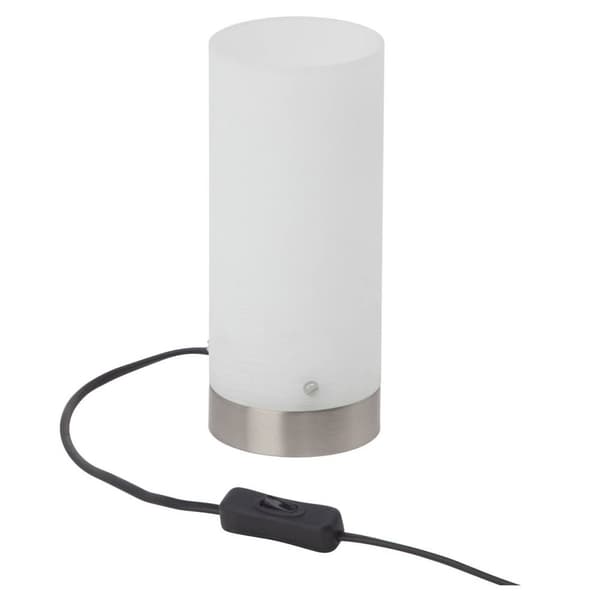BRILLIANT Lampe Daisy LED bordlampe jern/hvid | 1x 4,5W LED integreret, (280lm, 3000K) | Skala A ++ til E | Med ledningskontakt