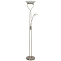 Miniatyrbillede 9 af 10: BRILLIANT lampe Ollie LED lighter læsearm messing antik | 1x 18W LED integreret (SMD), (1600lm, 3000K) | Skala A ++ til E | Forlygter og læsearm juste