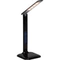 Miniatyrbillede 9 af 11: BRILLIANT lampe Glenn LED bordlampe sort | 1x 5W LED integreret (SMD), (300lm, 2800-6500K) | Skala A ++ til E | Uendeligt dæmpbar med touch-dæmper