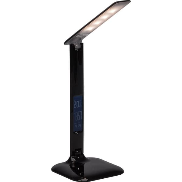 BRILLIANT lampe Glenn LED bordlampe sort | 1x 5W LED integreret (SMD), (300lm, 2800-6500K) | Skala A ++ til E | Uendeligt dæmpbar med touch-dæmper