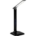 Miniatyrbillede 1 af 11: BRILLIANT lampe Glenn LED bordlampe sort | 1x 5W LED integreret (SMD), (300lm, 2800-6500K) | Skala A ++ til E | Uendeligt dæmpbar med touch-dæmper