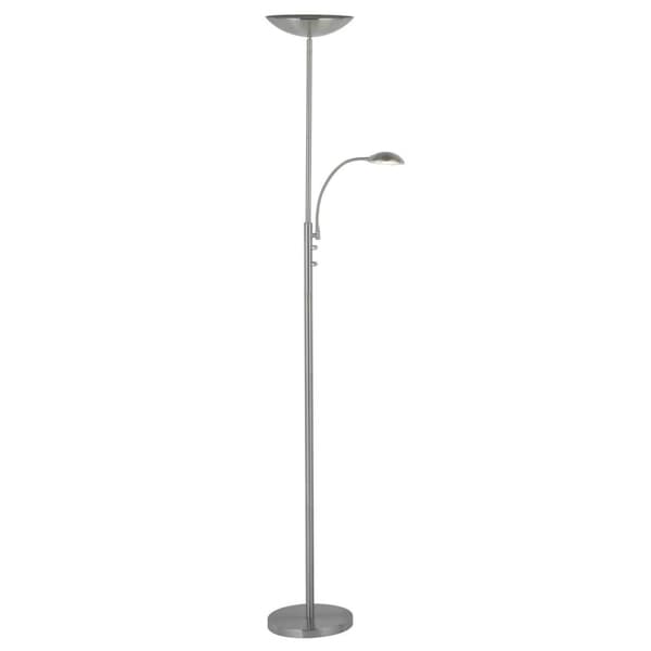BRILLIANT lampe Rosanna LED lighter læsejern | 1x 18W LED integreret, (1650lm, 3000K) | Skala A ++ til E | Forlygter og læsearm justerbar via drejedæm