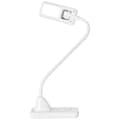 Miniatyrbillede 4 af 11: BRILLIANT lampe Joscha LED bordlampe hvid | 1x 5W LED integreret, (418lm, 4600K) | Skala A ++ til E | Med 3-trins berøringsdæmper