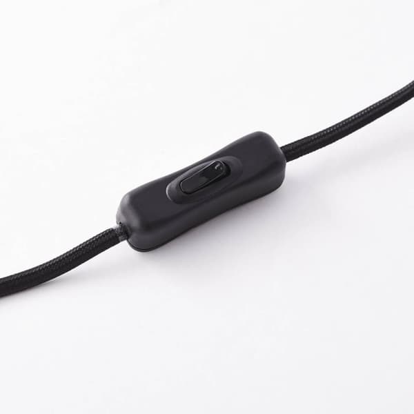 BRILLIANT lampa Matrix Träbordslampa 18cm svart antik | 1x A60, E27, 40W, lämplig för normala lampor (ingår ej) | Skala A ++ till E | Med sladdbrytare