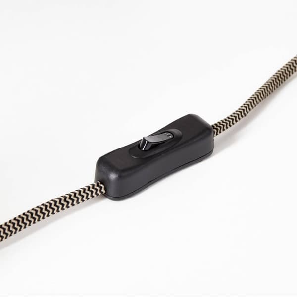 BRILLIANT lampe Hardwork bordlampe sort stål | 1x A60, E27, 28W, egnet til normale lamper (medfølger ikke) | Skala A ++ til E | Med ledningskontakt