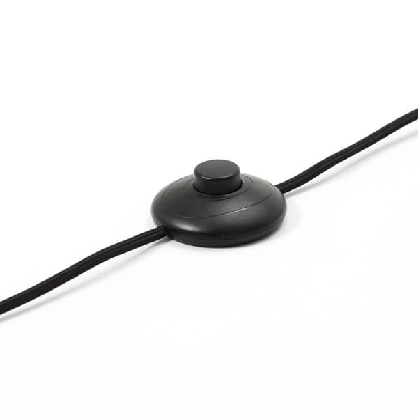 BRILLIANT lampa Woodrow golvlampa trebens ljusbrun | 1x A60, E27, 60W, lämplig för normala lampor (ingår ej) | Skala A ++ till E | Med fotomkopplare