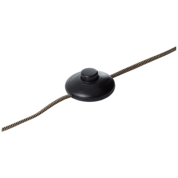 BRILLIANT lampe Plov gulvlampe 2-flammet sort stål / træ | 2x A60, E27, 10W, egnet til normale lamper (medfølger ikke) | Skala A ++ til E | Med fotosw