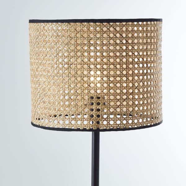 BRILLIANT lampa Wiley golvlampa 1-flamrotting | 1x A60, E27, 60W, lämplig för normala lampor (ingår ej) | Skala A ++ till E | Med fotomkopplare