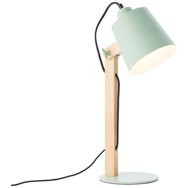 BRILLIANT lampe Drejelig bordlampe grøn mat | 1x A60, E27, 30W, egnet til normale lamper (medfølger ikke) | Skala A ++ til E | Med ledningskontakt