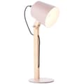 Pikkukuva 5 / 11: BRILLIANT lampuu Kääntyvä pöytävalaisin vaaleanpunainen matta | 1x A60, E27, 30W, sopii normaaleille lampuille (ei sisälly) | Asteikko A ++ E | Johtok