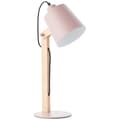 Pikkukuva 2 / 11: BRILLIANT lampuu Kääntyvä pöytävalaisin vaaleanpunainen matta | 1x A60, E27, 30W, sopii normaaleille lampuille (ei sisälly) | Asteikko A ++ E | Johtok