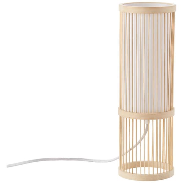 BRILLIANT lampa Nori bordslampa naturlig / vit | 1x A60, E27, 40W, gf normala lampor n, Ent, | Med sladdbrytare | Lämplig för LED-lampor