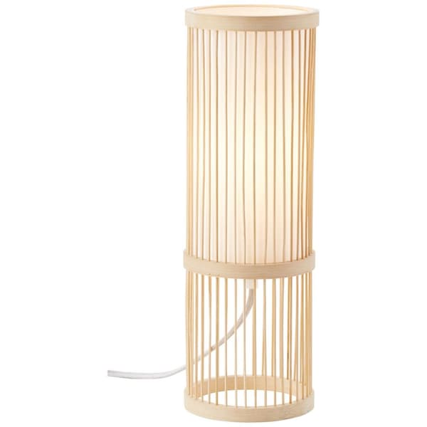 BRILLIANT lampa Nori bordslampa naturlig / vit | 1x A60, E27, 40W, gf normala lampor n, Ent, | Med sladdbrytare | Lämplig för LED-lampor