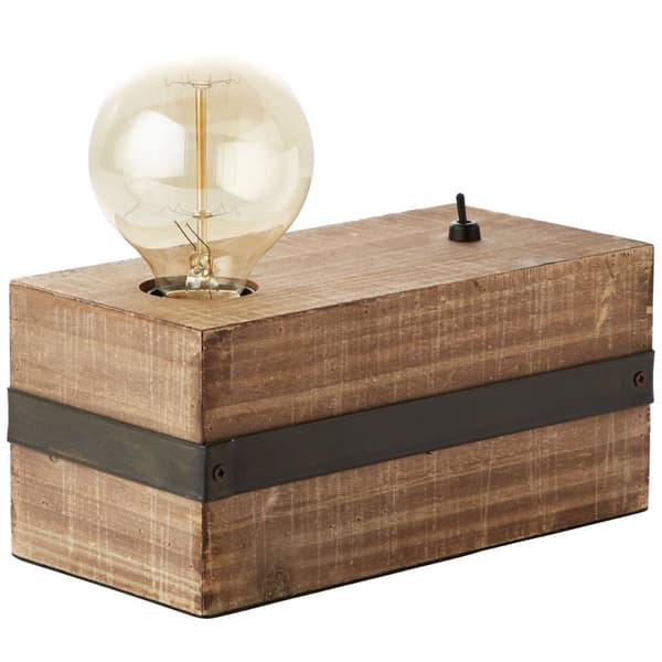 BRILLIANT lampe Woodhill bordlampe antik / sort | 1x A60, E27, 30W, gf normale lamper n, Ent, | Med vippekontakt | Velegnet til LED-lamper