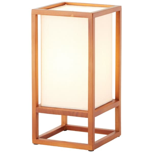 BRILLIANT lampa, Seaside bordslampa 25cm natur/vit, 1x D45, E14, 40W, med sladdbrytare