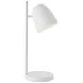 Miniatyrbillede 1 af 11: BRILLIANT lampe, Down LED bordlampe med induktions opladningsholder hvid, 1x LED integreret, 5W LED integreret, (510lm, 3000-4700K), trådløs opladning