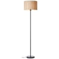 Miniatyrbild 1 av 11: BRILLIANT lampa, Wimea golvlampa svart / natur, 1x A60, E27, 52W, med fotkontakt