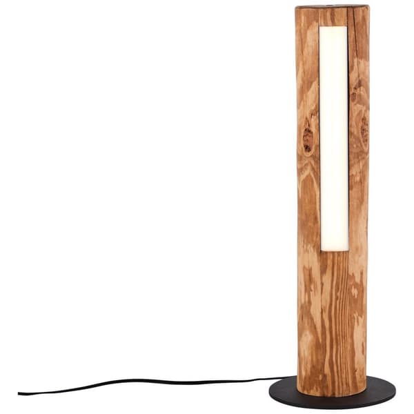 BRILLIANT lampe, Odun LED bordlampe bejdset fyrretræ, 1x LED integreret, 8W LED integreret, (800lm, 3000K), træ fra bæredygtigt skovbrug (FSC)