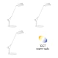 Miniatyrbillede 7 af 10: BRILLIANT lampe, Kaila LED bordlampe med induktions opladningsholder hvid, 1x LED integreret, 8W LED integreret, (710lm, 3100-6100K), trådløs opladnin