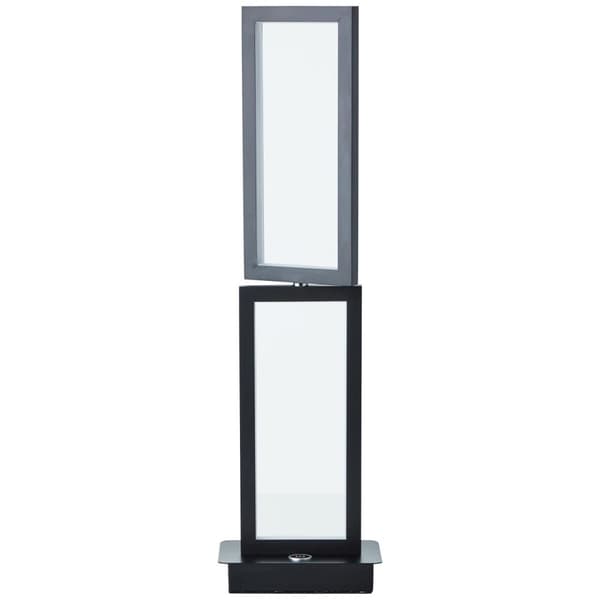 BRILLIANT lampe, Ranut LED bordlampe 2-flamme sort, 2x LED integreret, 9W LED integreret, (1000lm, 3000K), med 3-trins berøringsdæmper