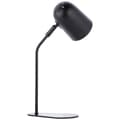 Miniatyrbild 6 av 8: BRILLIANT lampa Tong bordslampa svart sammet | 1x D45, E14, 25W, lämplig för dropplampor (ingår ej)