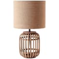 Miniatyrbild 2 av 5: BRILLIANT lampa Woodrow bordslampa 42cm naturlig | 1x A60, E27, 52W, lämplig för normala lampor (ingår ej)