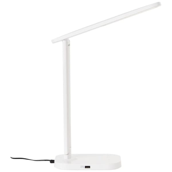 BRILLIANT lampa Vicari LED bordslampa vit | 1x LED integrerad, 6W LED integrerad, (450lm, 3000-6100K)