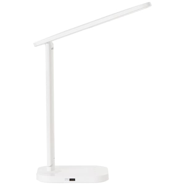 BRILLIANT lampa Vicari LED bordslampa vit | 1x LED integrerad, 6W LED integrerad, (450lm, 3000-6100K)