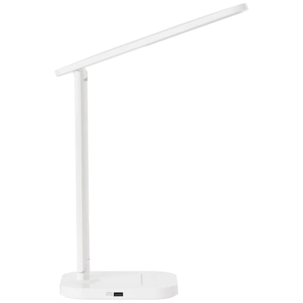 BRILLIANT lampa Vicari LED bordslampa vit | 1x LED integrerad, 6W LED integrerad, (450lm, 3000-6100K)