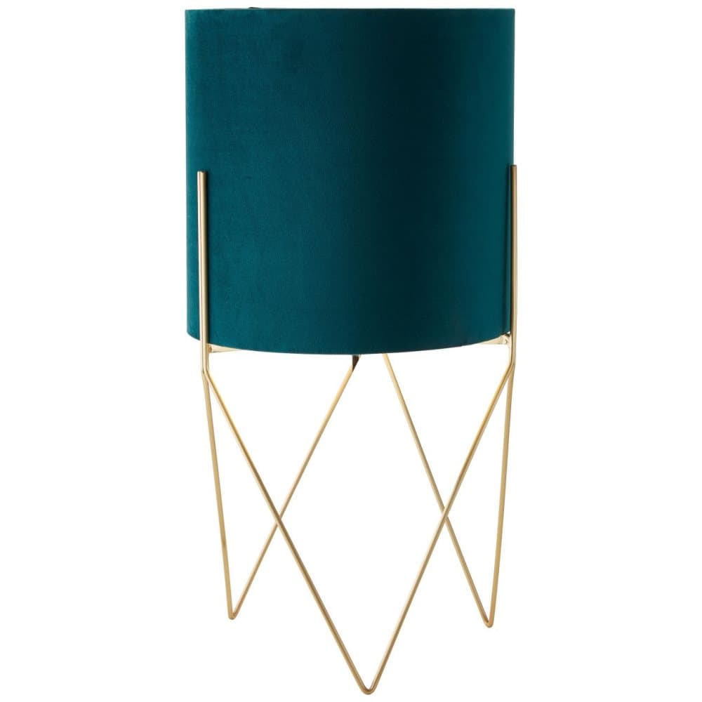 BRILLIANT lampa Atami golvlampa borstad mässing/bensin | 1x A60, E27, 28W, lämplig för normala lampor (ingår ej)