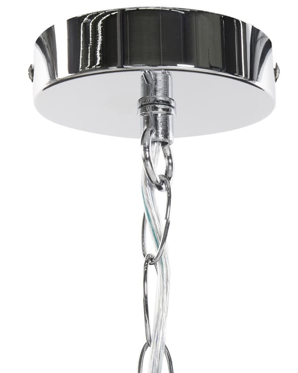Lysekrone Lampe i Sort Farve med 6 Lys