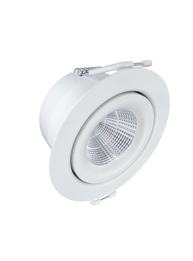 HiluX D3 Gen2 LED Spot 4,2W - Ra97 - 430LM - 3000K - Vit inomhus & utomhus