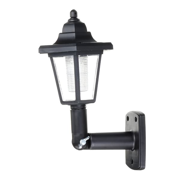Aurinkoenergialla toimivat retro vintage-seinävalot LED Street Night Lamp Vedenpitävät valot kotimaisemaan Ulkopuutarhan aidan koristelu turvallisuus