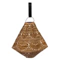 Miniatyrbillede 6 af 6: VONROC Havelampe - Solar - Solcelle | Luna Pentagon | 300x300mm | LED | Guld